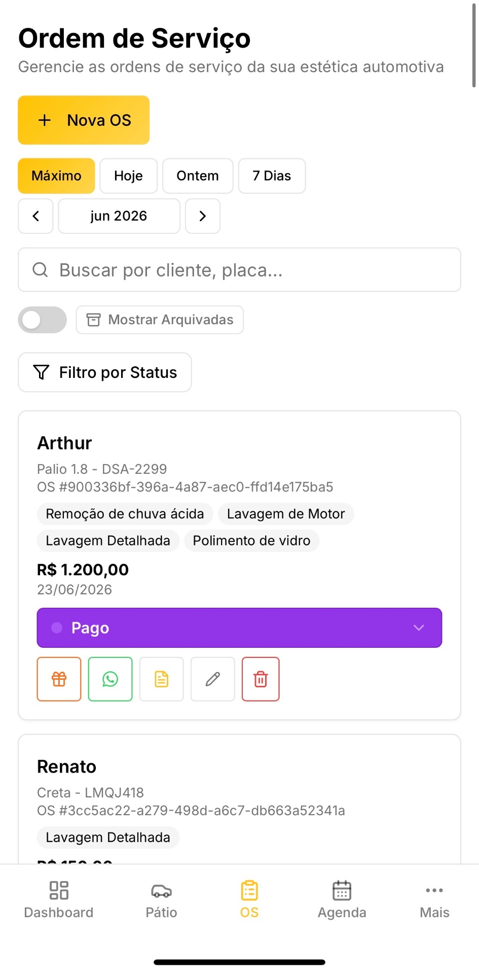 Ordem de Serviço