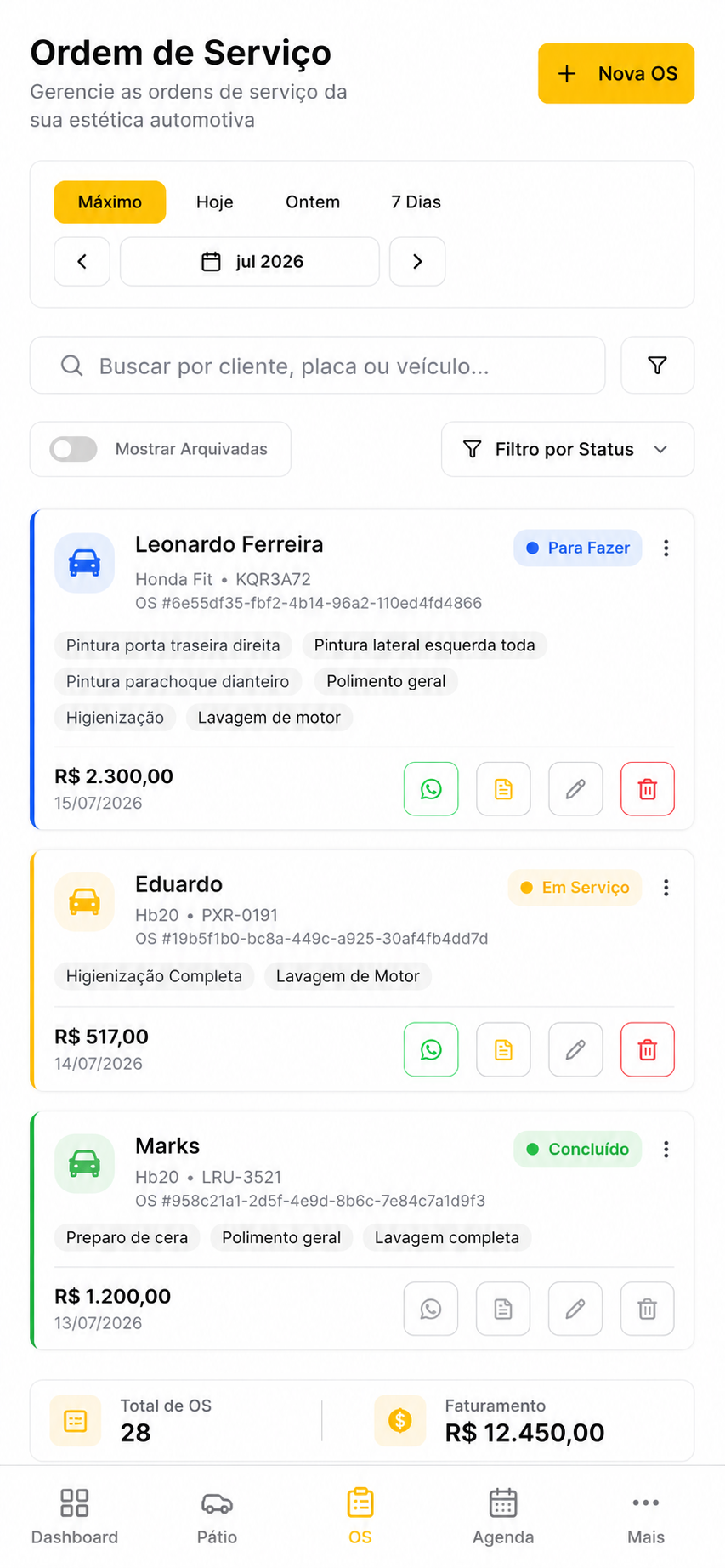 Ordem de Serviço